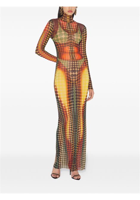 lomg dress woman multicolor JEAN PAUL GAULTIER | 26/01-W-DR131-M018P155060